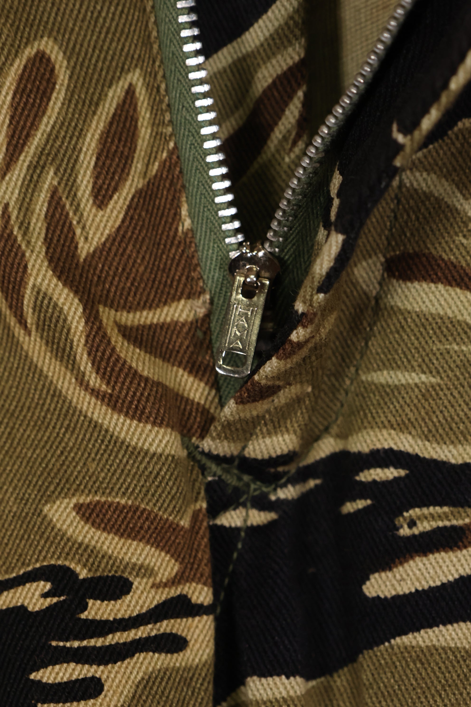 1960年代中頃　初期　ゴールドタイガーストライプ　パンツ　S-Rサイズ　USカット　状態良い　中古品