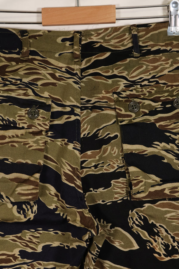 1960年代中頃　初期　ゴールドタイガーストライプ　パンツ　S-Rサイズ　USカット　状態良い　中古品