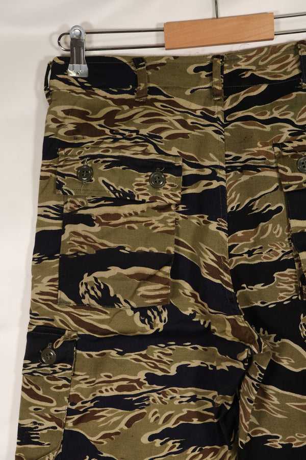 1960年代中頃　初期　ゴールドタイガーストライプ　パンツ　S-Rサイズ　USカット　状態良い　中古品