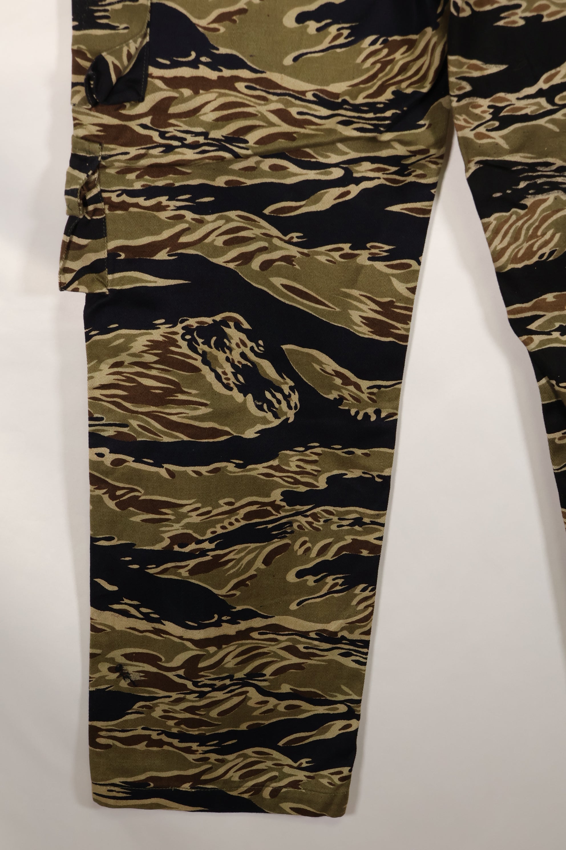 1960年代中頃　初期　ゴールドタイガーストライプ　パンツ　S-Rサイズ　USカット　状態良い　中古品