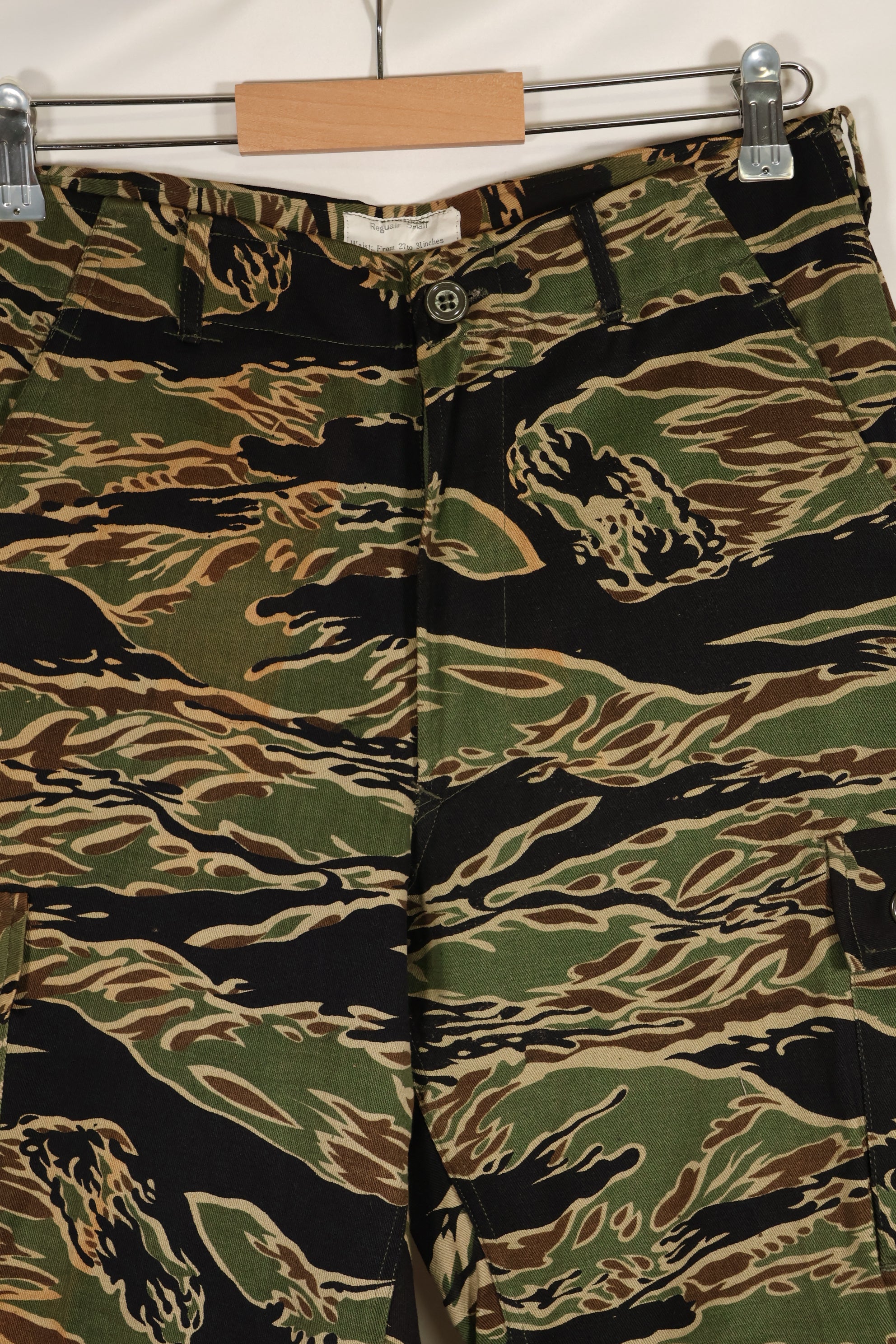 1960年代中頃　デッドストック　初期ゴールドタイガーストライプ　パンツ　S-Rサイズ　USカット