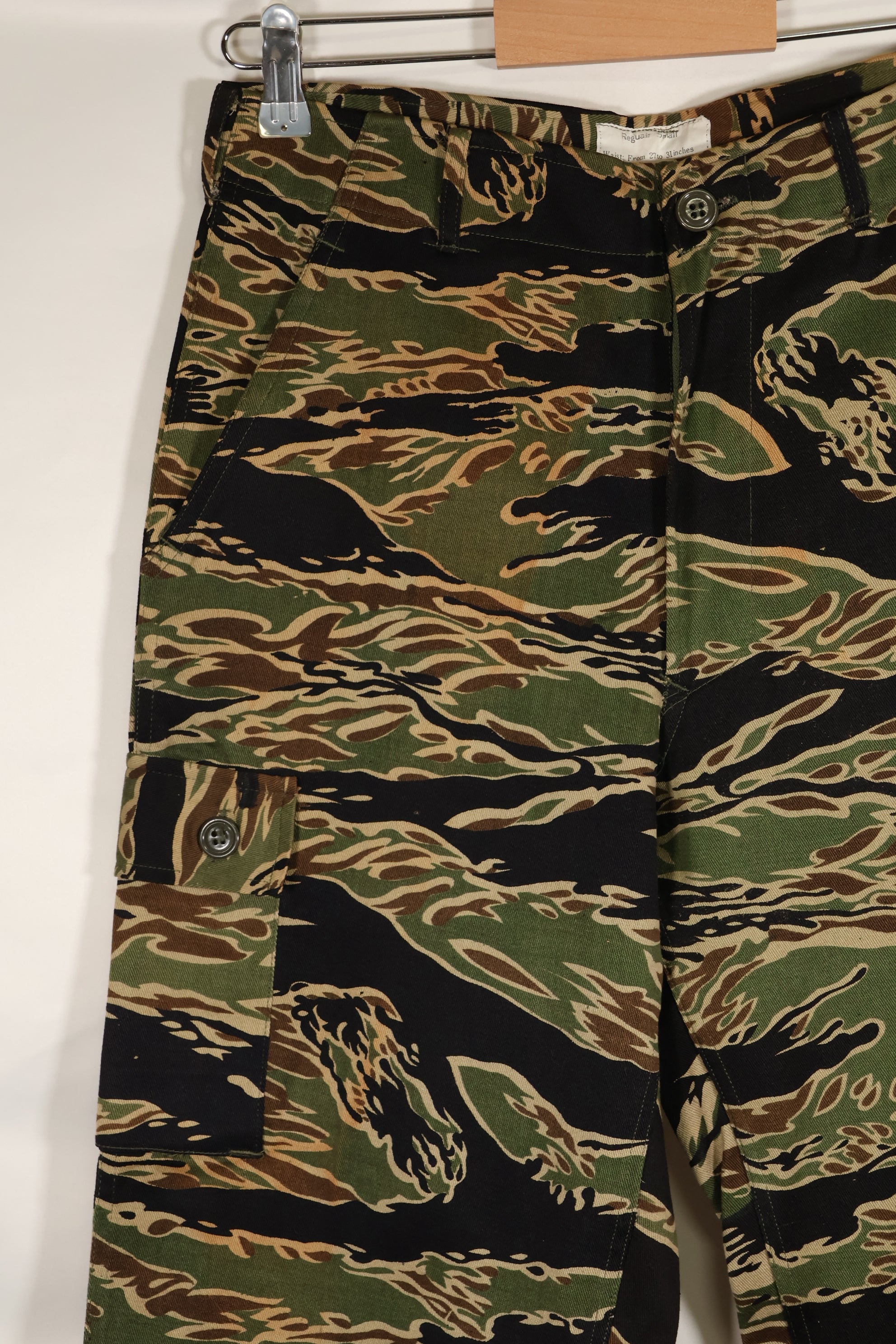 1960年代中頃　デッドストック　初期ゴールドタイガーストライプ　パンツ　S-Rサイズ　USカット