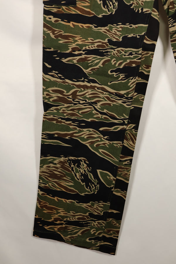 1960年代中頃　デッドストック　初期ゴールドタイガーストライプ　パンツ　S-Rサイズ　USカット