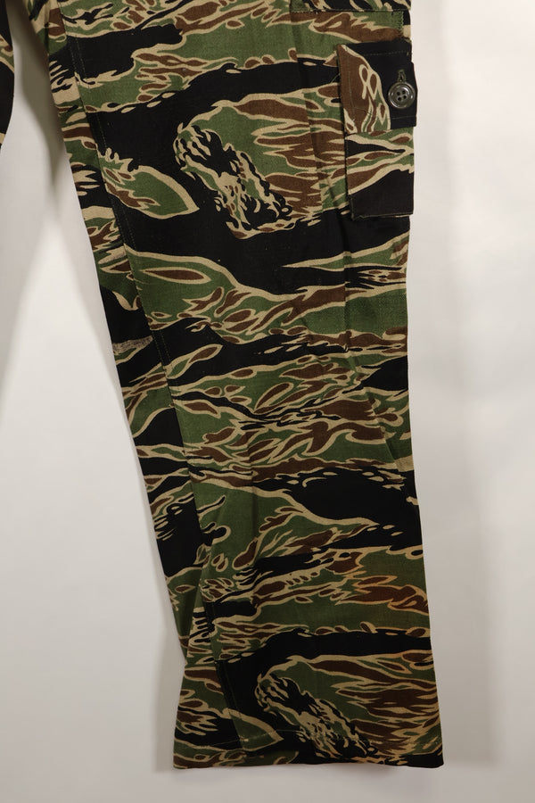 1960年代中頃　デッドストック　初期ゴールドタイガーストライプ　パンツ　S-Rサイズ　USカット