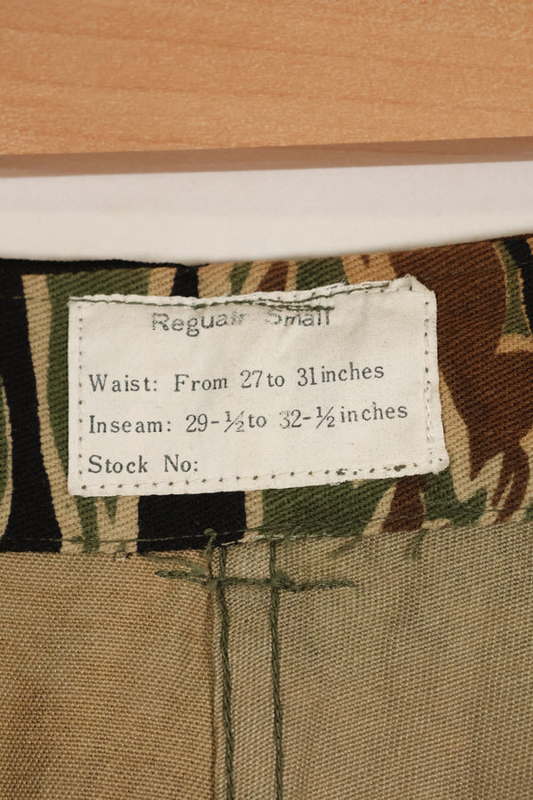 1960年代中頃　デッドストック　初期ゴールドタイガーストライプ　パンツ　S-Rサイズ　USカット