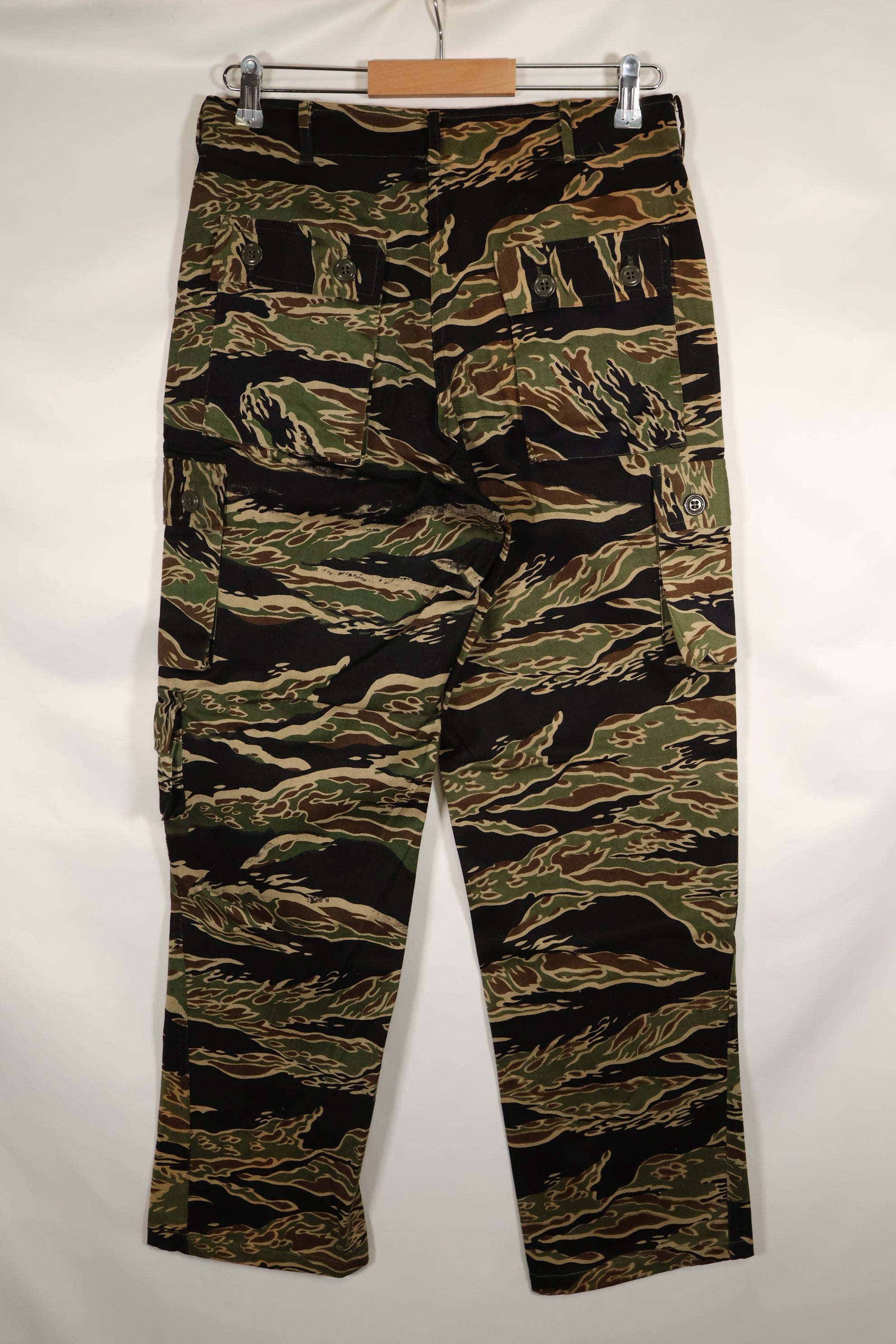 1960年代中頃　デッドストック　初期ゴールドタイガーストライプ　パンツ　S-Rサイズ　USカット