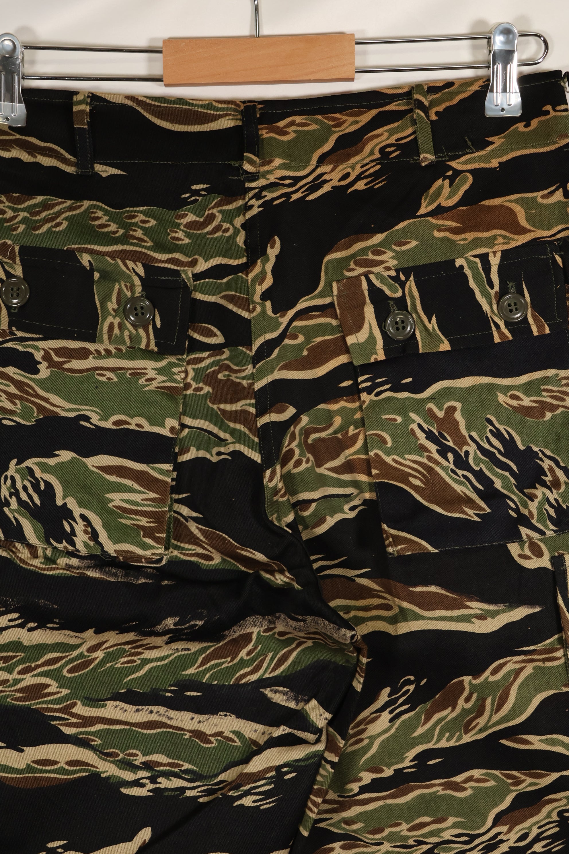 1960年代中頃　デッドストック　初期ゴールドタイガーストライプ　パンツ　S-Rサイズ　USカット