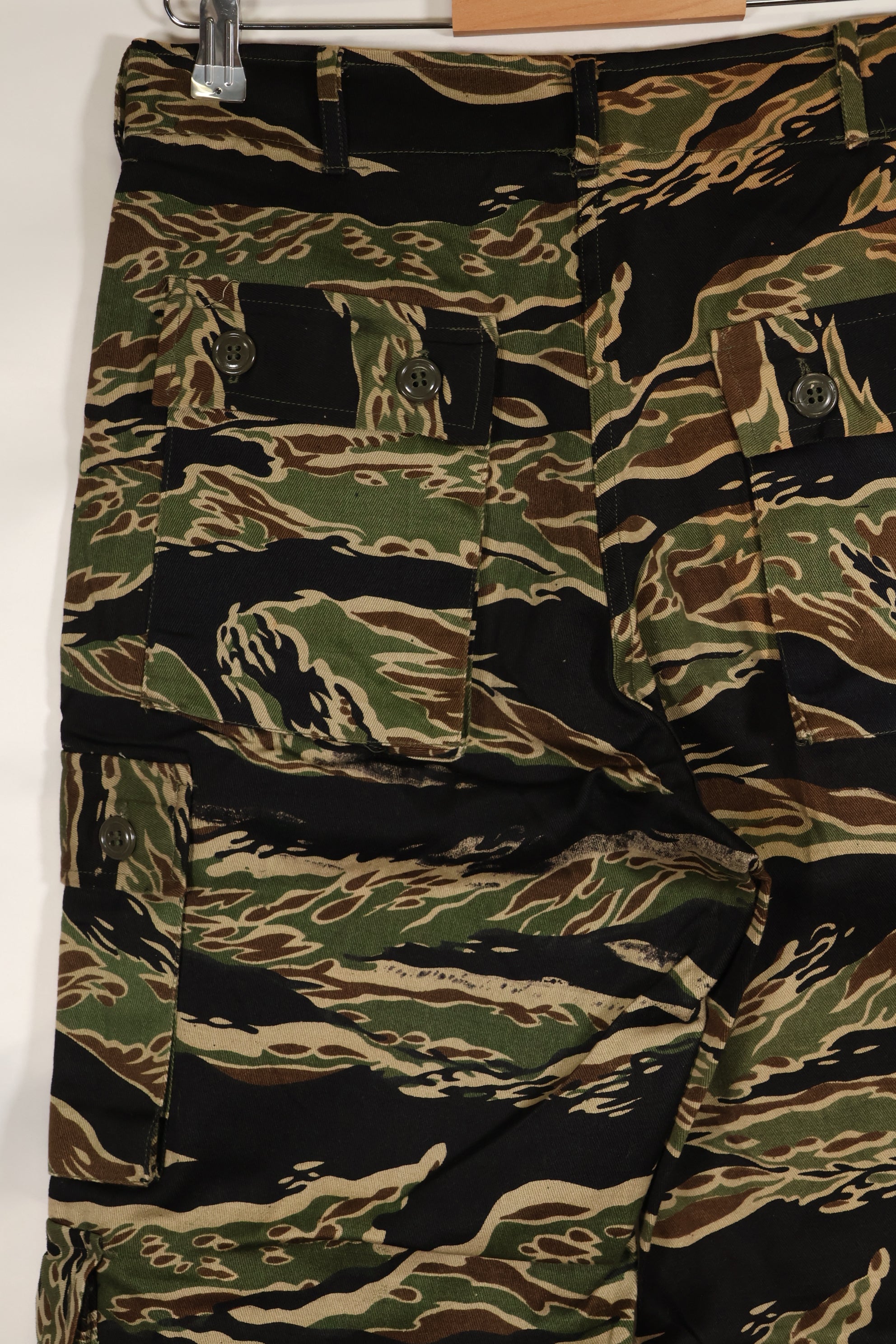 1960年代中頃　デッドストック　初期ゴールドタイガーストライプ　パンツ　S-Rサイズ　USカット