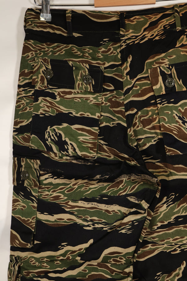 1960年代中頃　デッドストック　初期ゴールドタイガーストライプ　パンツ　S-Rサイズ　USカット