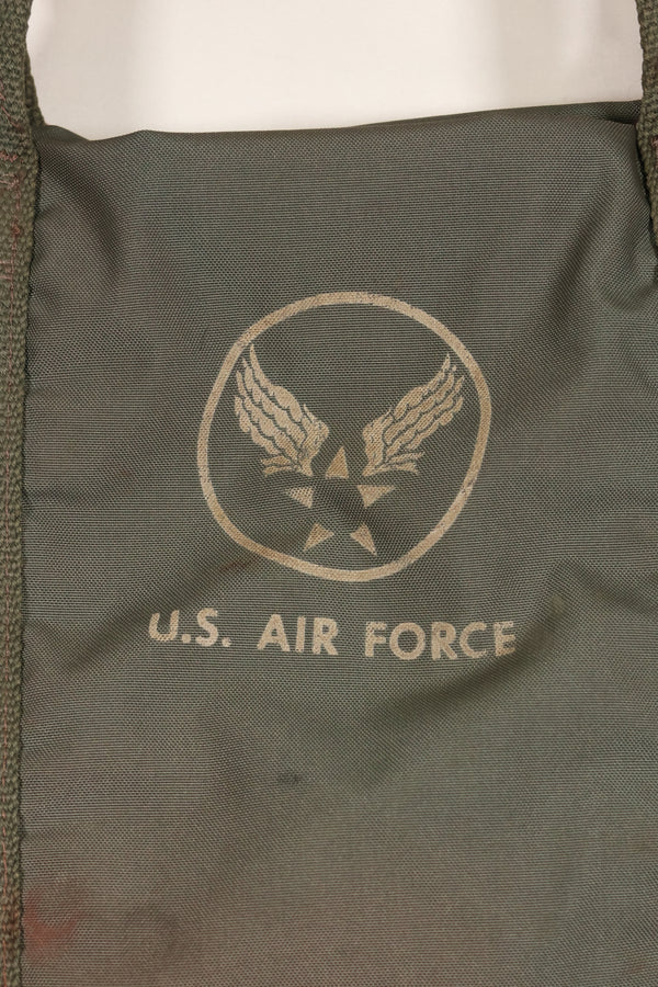 1950年代　アメリカ空軍　初期型　ヘルメットバッグ　ジッパー稼働　美品　中古品