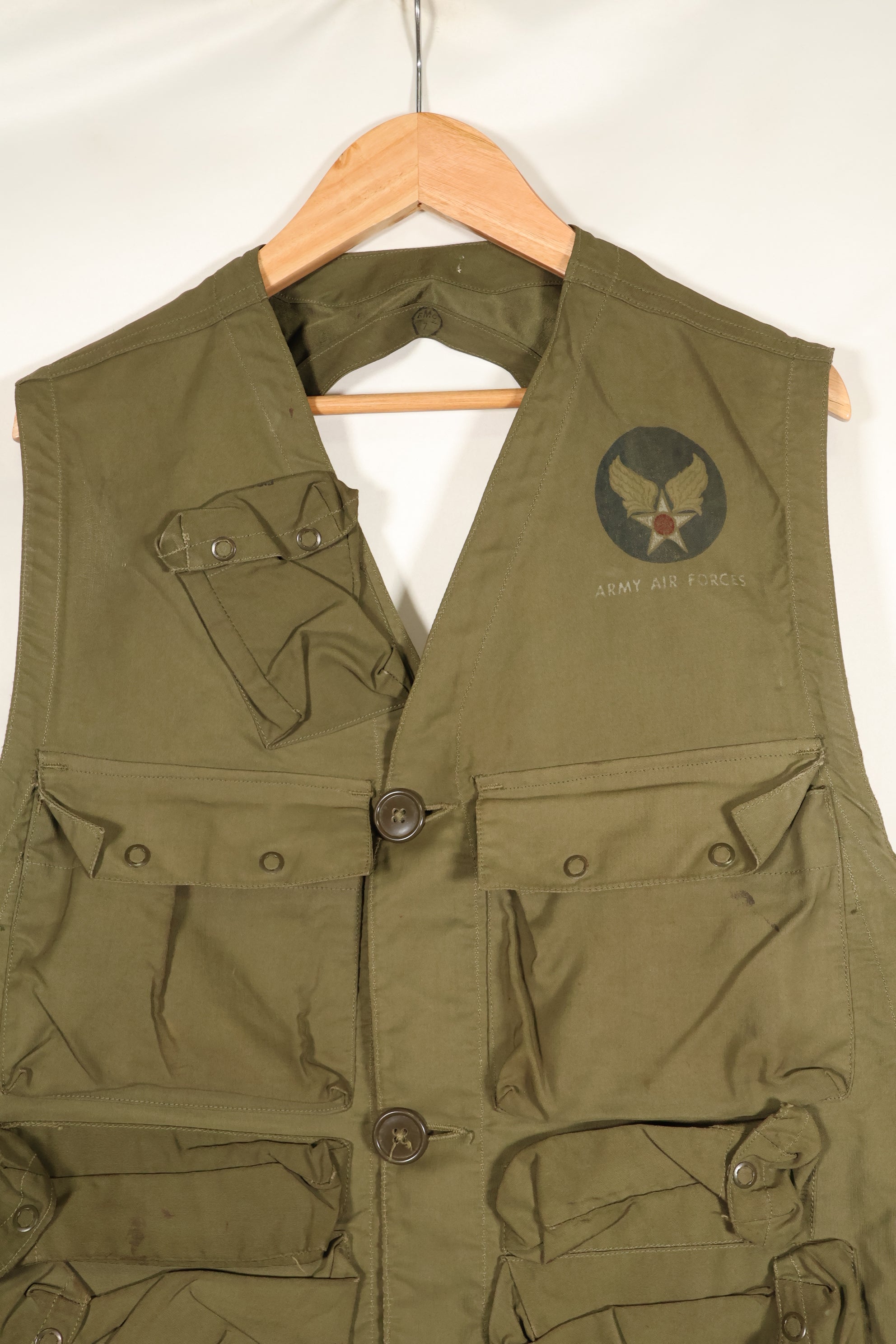 1940年代　アメリカ陸軍航空隊　USAAF　C-1 サバイバルベスト　美品　中古品
