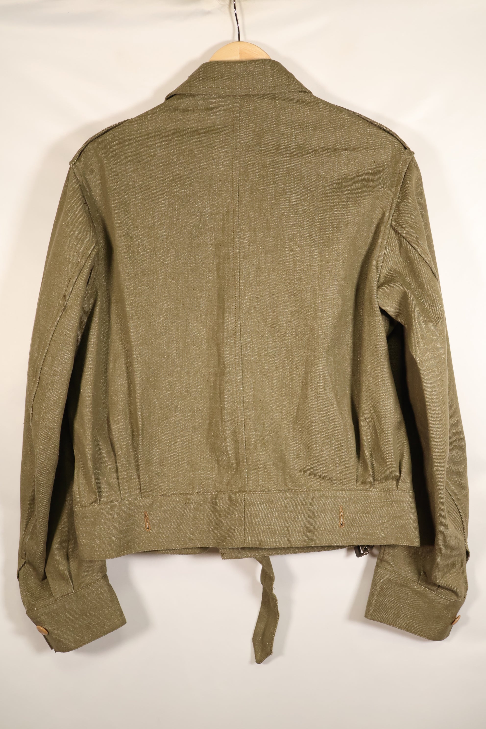 1950年代　サイズ No.7　イギリス軍　陸軍　バトルドレス　コットンデニムジャケット　短ジャケット　中古品