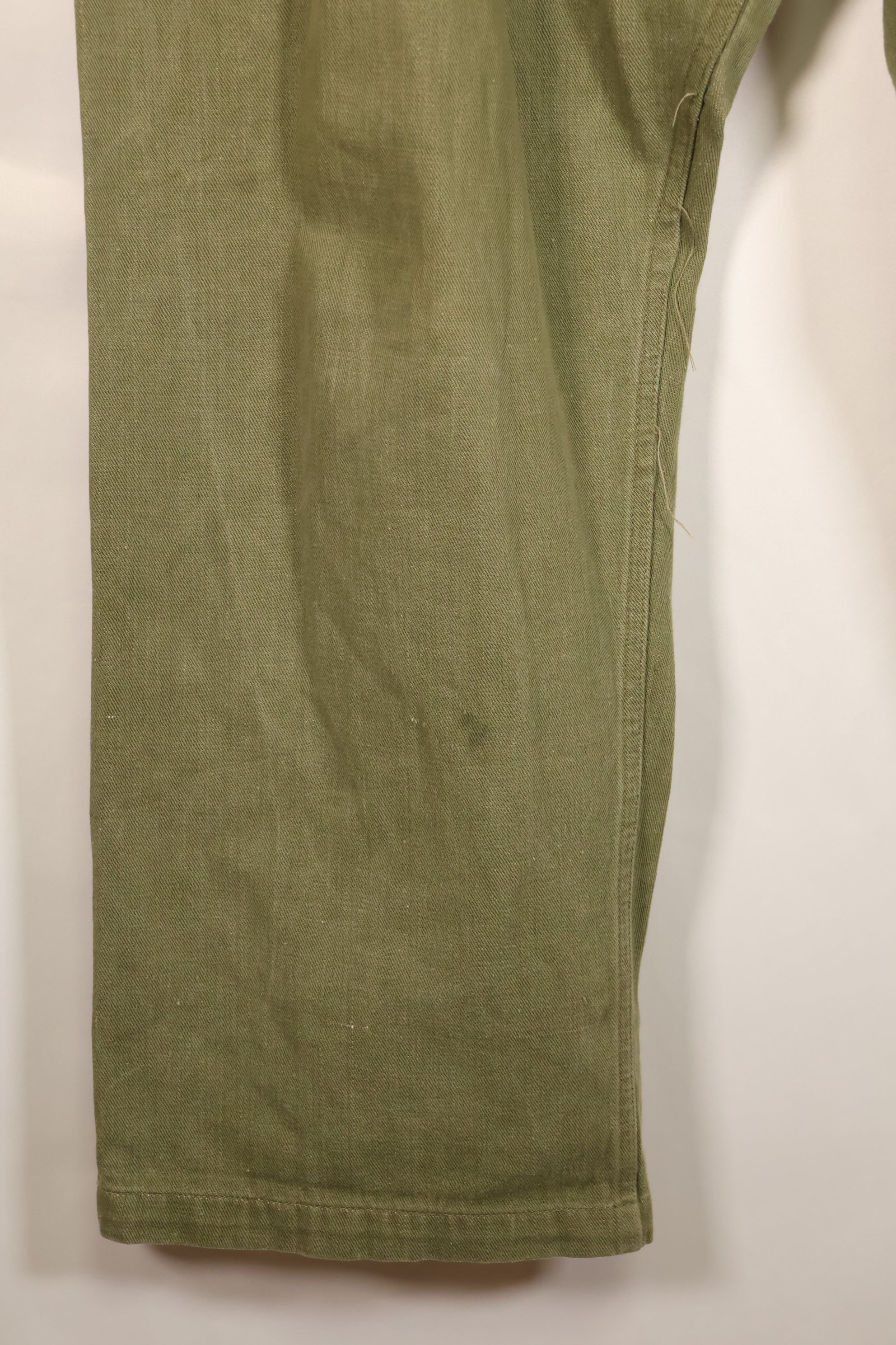 1950年代　サイズ No.6　イギリス軍　バトルドレス デニムトラウザーズ　中古品