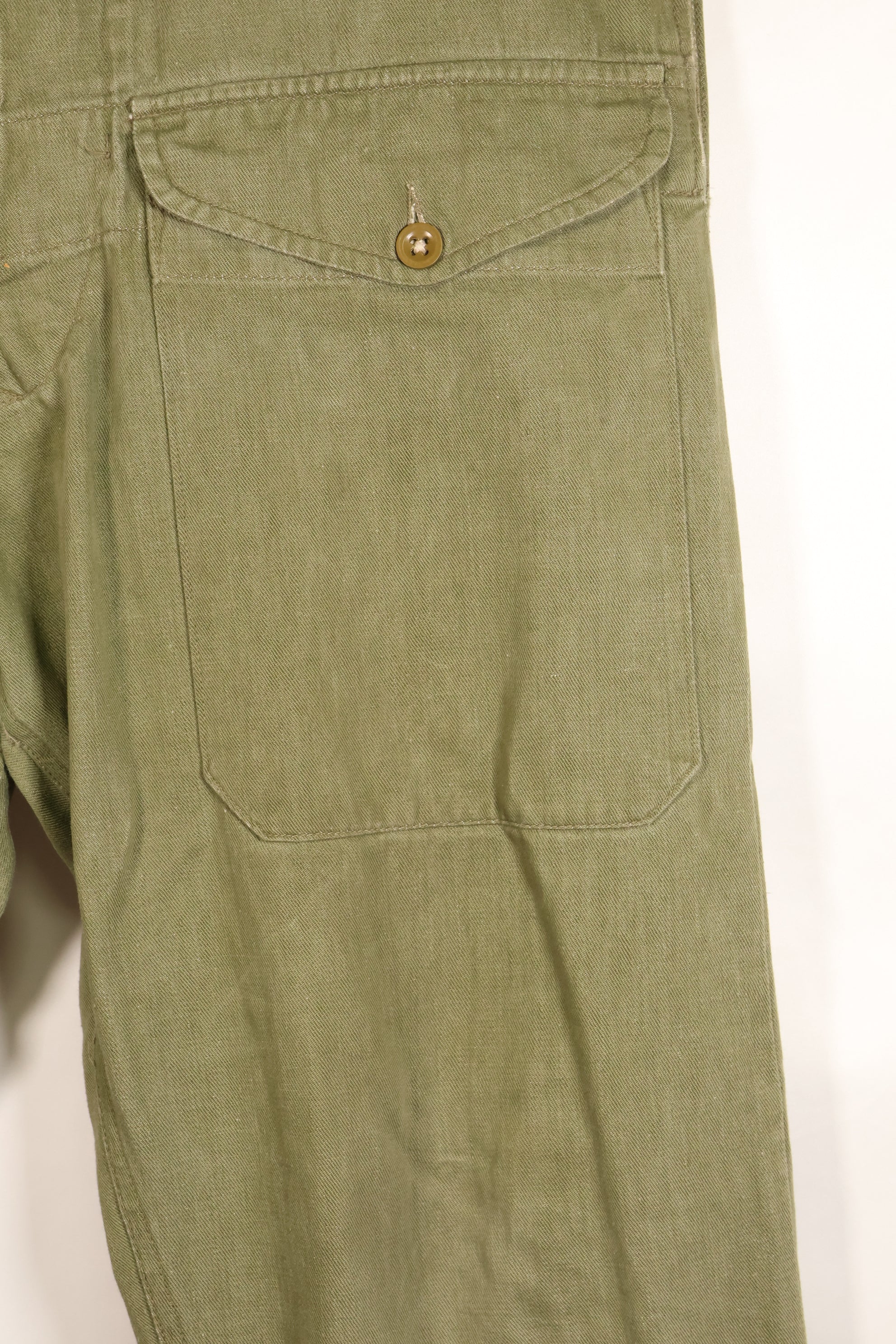 1950年代　サイズ No.6　イギリス軍　バトルドレス デニムトラウザーズ　中古品