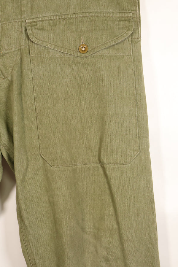 1950年代　サイズ No.6　イギリス軍　バトルドレス デニムトラウザーズ　中古品