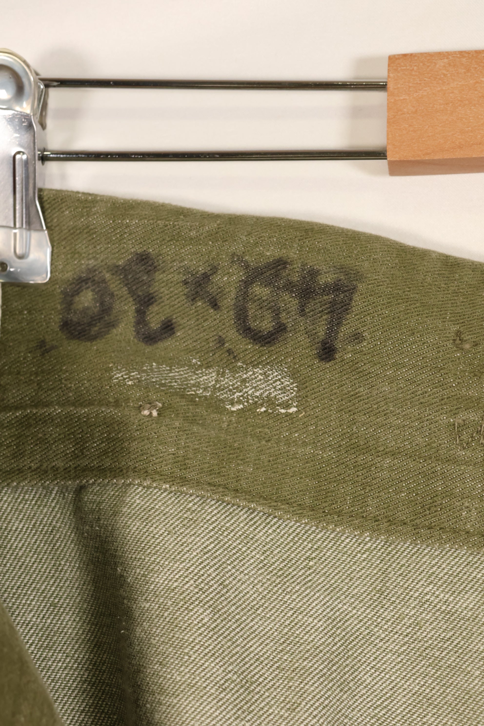 1950年代　サイズ No.6　イギリス軍　バトルドレス デニムトラウザーズ　中古品