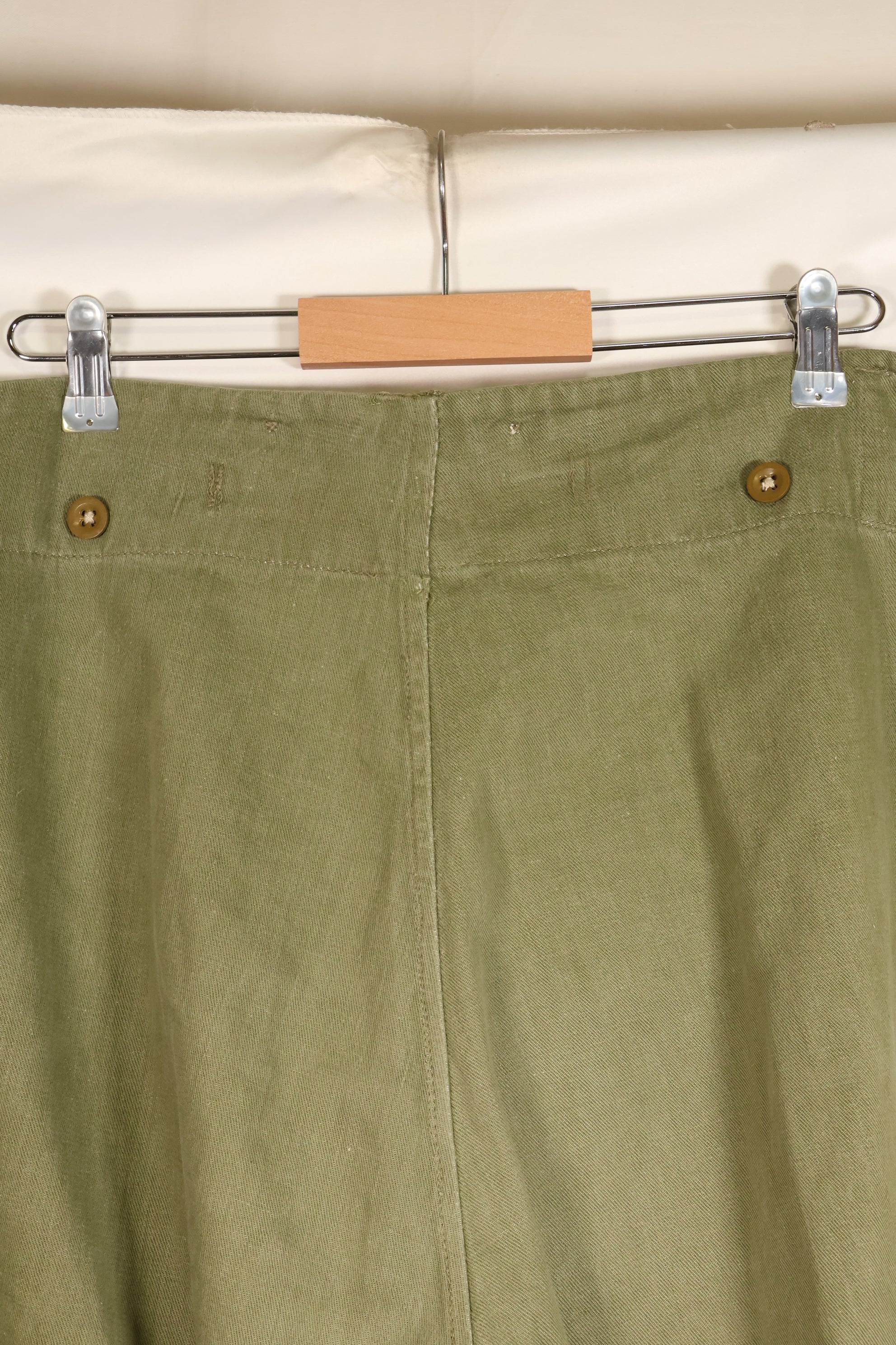 1950年代　サイズ No.6　イギリス軍　バトルドレス デニムトラウザーズ　中古品