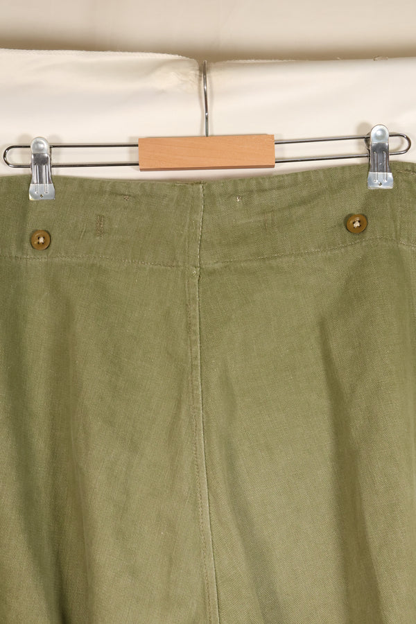 1950年代　サイズ No.6　イギリス軍　バトルドレス デニムトラウザーズ　中古品