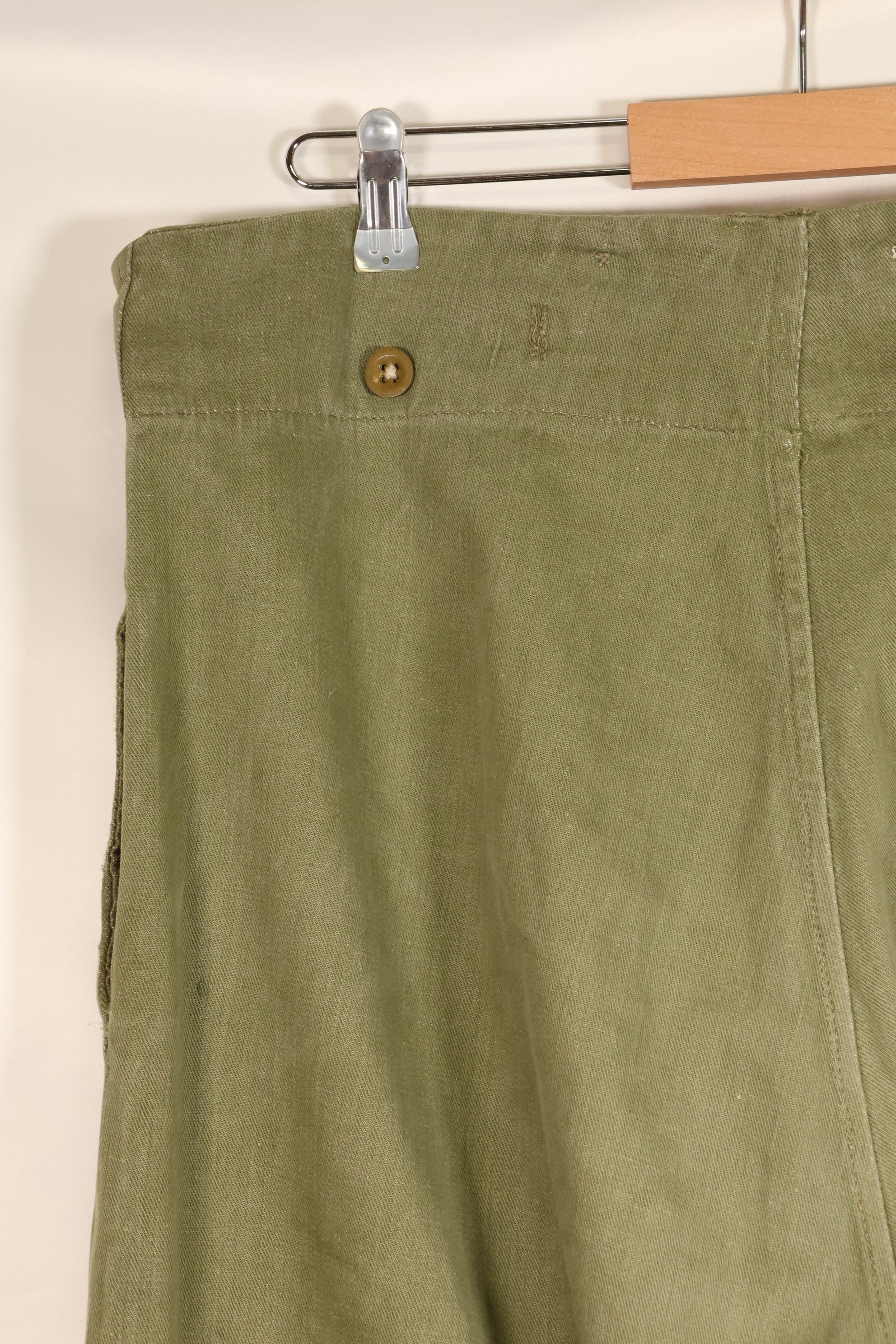 1950年代　サイズ No.6　イギリス軍　バトルドレス デニムトラウザーズ　中古品