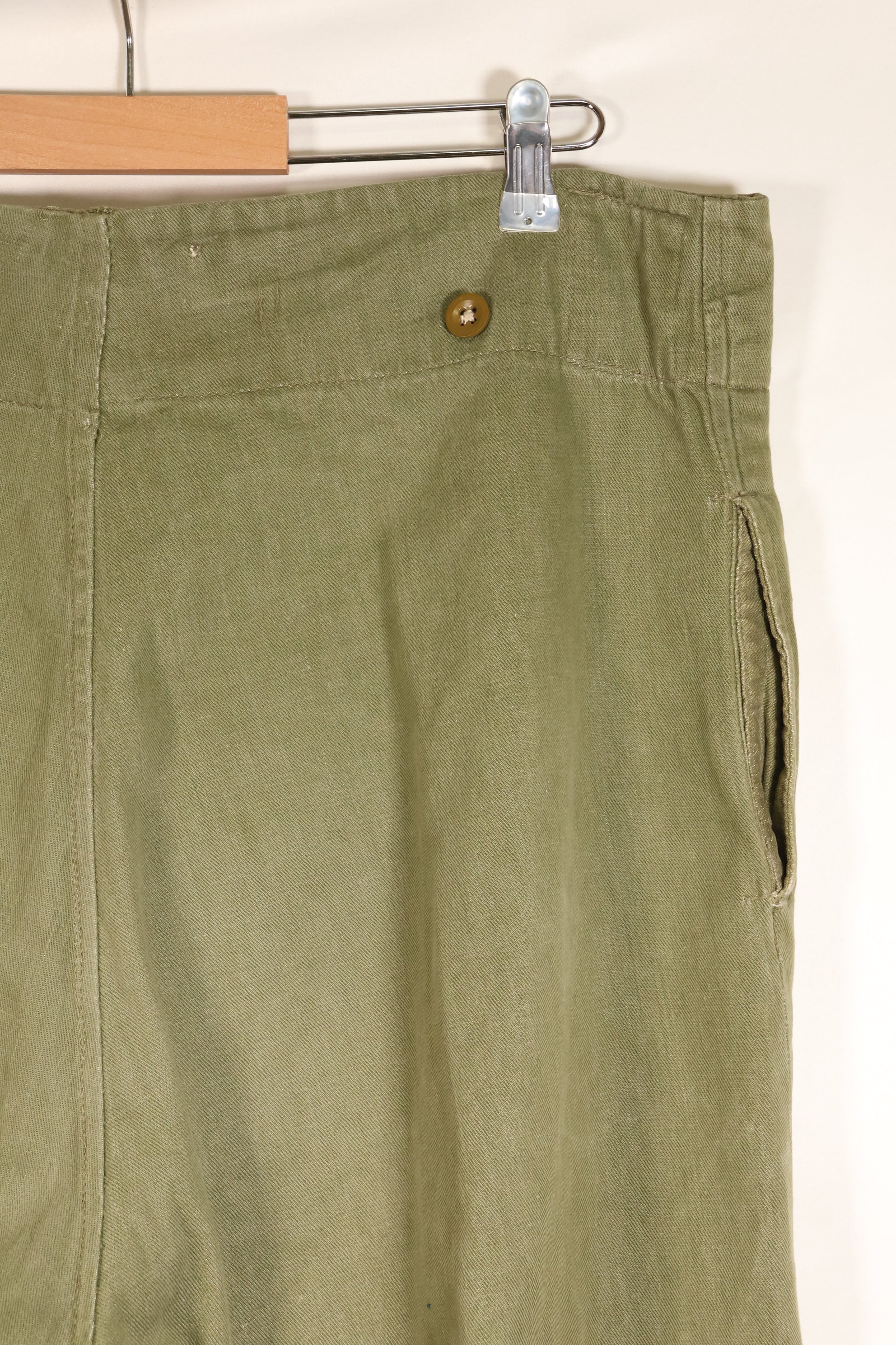 1950年代　サイズ No.6　イギリス軍　バトルドレス デニムトラウザーズ　中古品