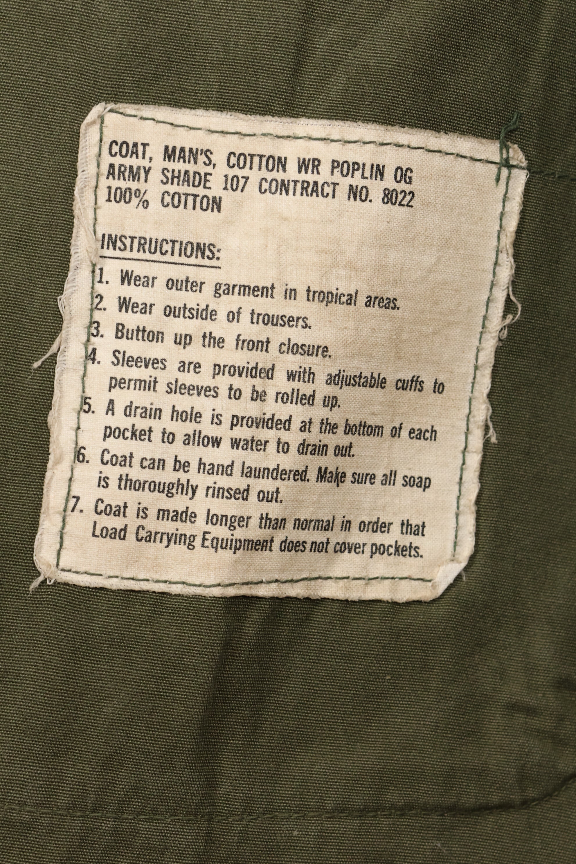 1967年頃　L-S　USAF エアポリス　3rd Model ジャングルファティーグ　ジャケット　半袖カスタム　中古品