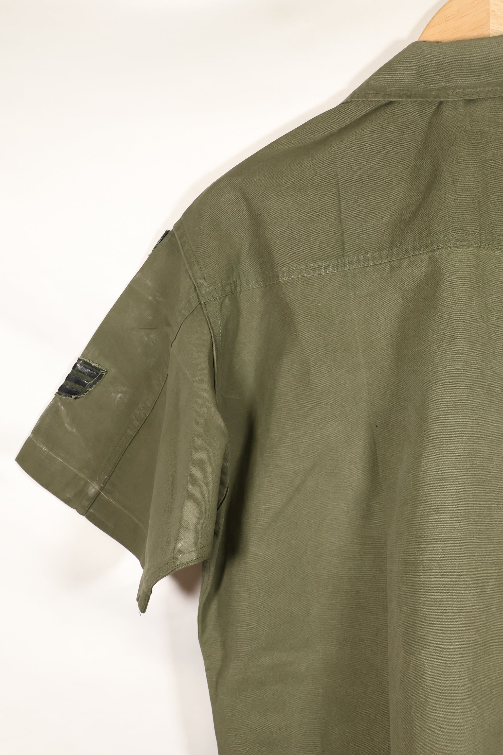 1967年頃　L-S　USAF エアポリス　3rd Model ジャングルファティーグ　ジャケット　半袖カスタム　中古品