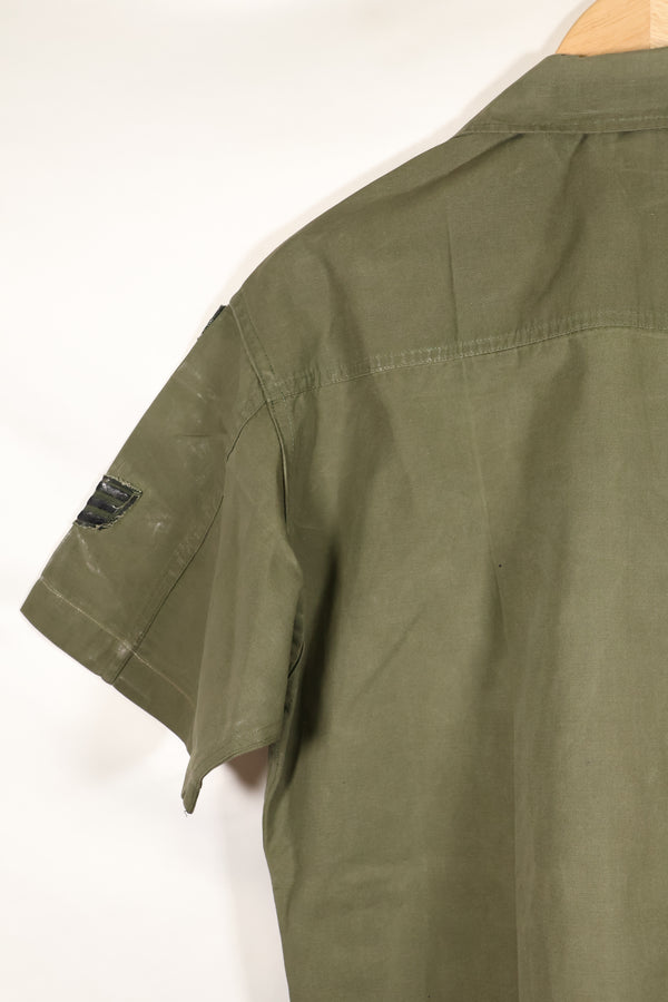 1967年頃　L-S　USAF エアポリス　3rd Model ジャングルファティーグ　ジャケット　半袖カスタム　中古品