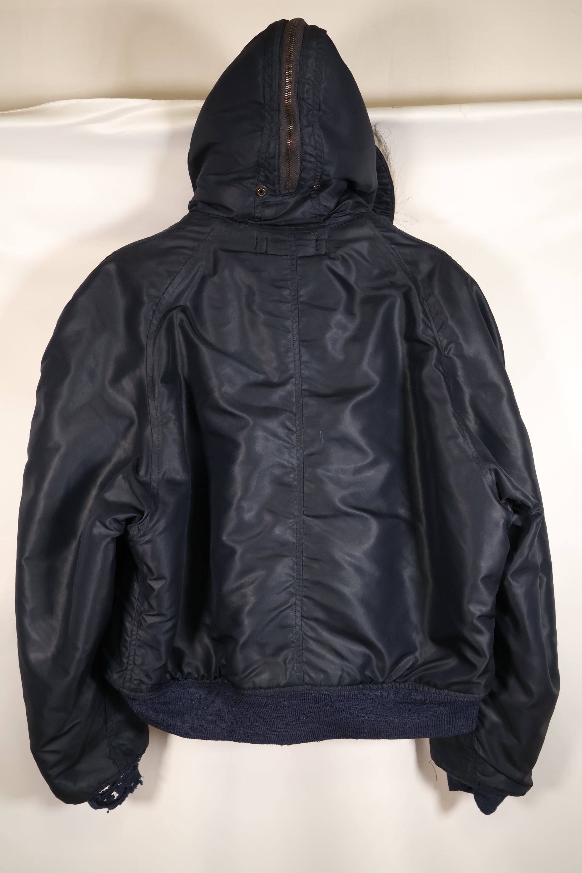 1950年代前半　X-LARGE　アメリカ空軍　N2-A　寒冷地用　フライトジャケット　リブ穴あり　中古品
