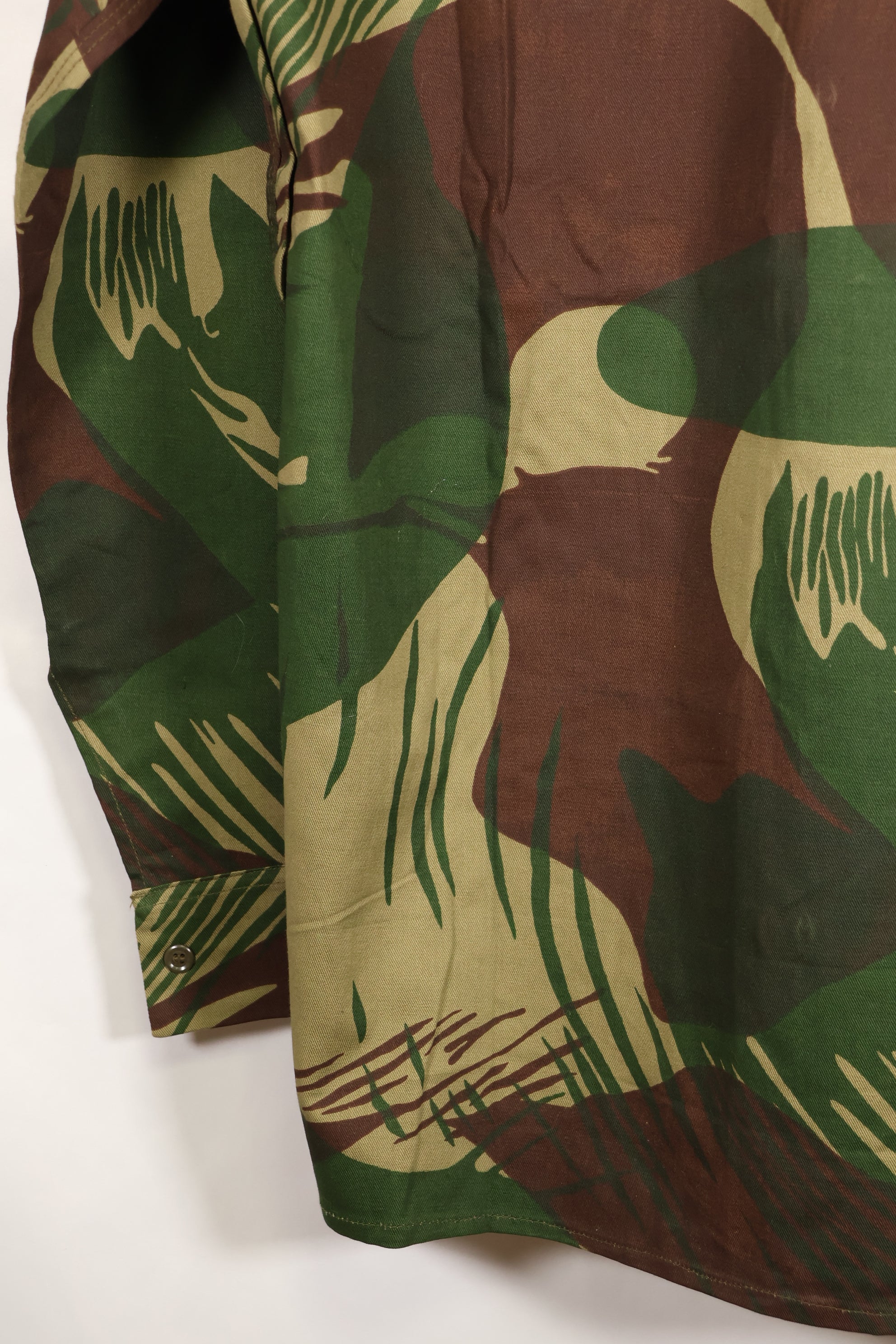 1970年代　ローデシア軍　ローデシア迷彩　シャツ　パンツ　セット　中古品