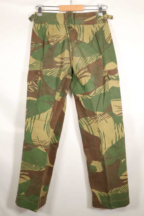 1970年代　ローデシア軍　ローデシア迷彩　シャツ　パンツ　セット　中古品