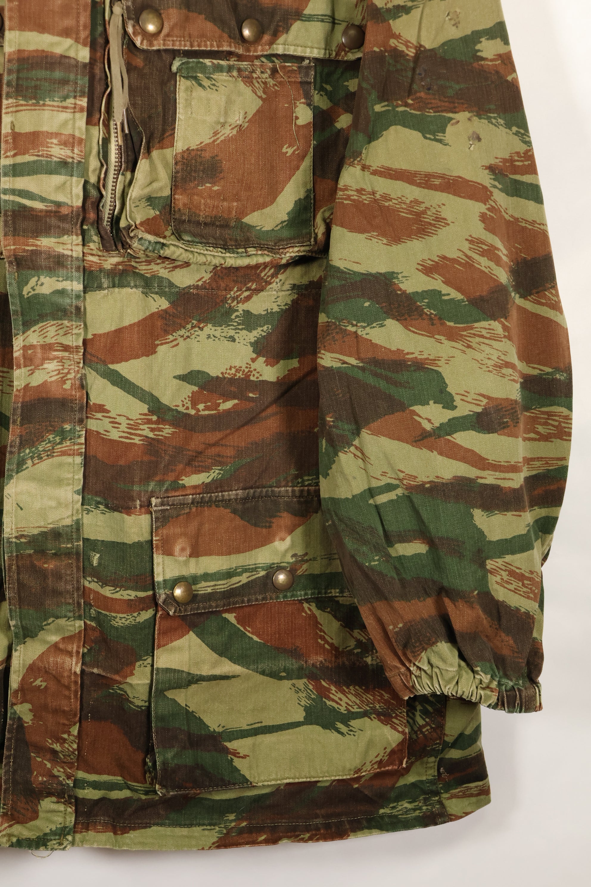 1950年代　フランス軍　空挺部隊　TAP 47/56　パターン　リザード迷彩　ジャケット　中古品