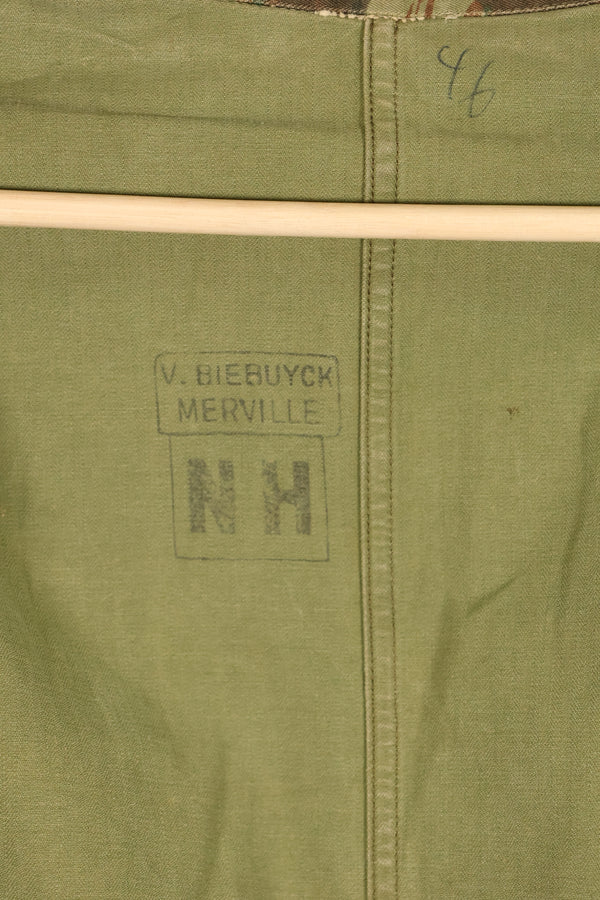 1950年代　フランス軍　空挺部隊　TAP 47/56　パターン　リザード迷彩　ジャケット　中古品