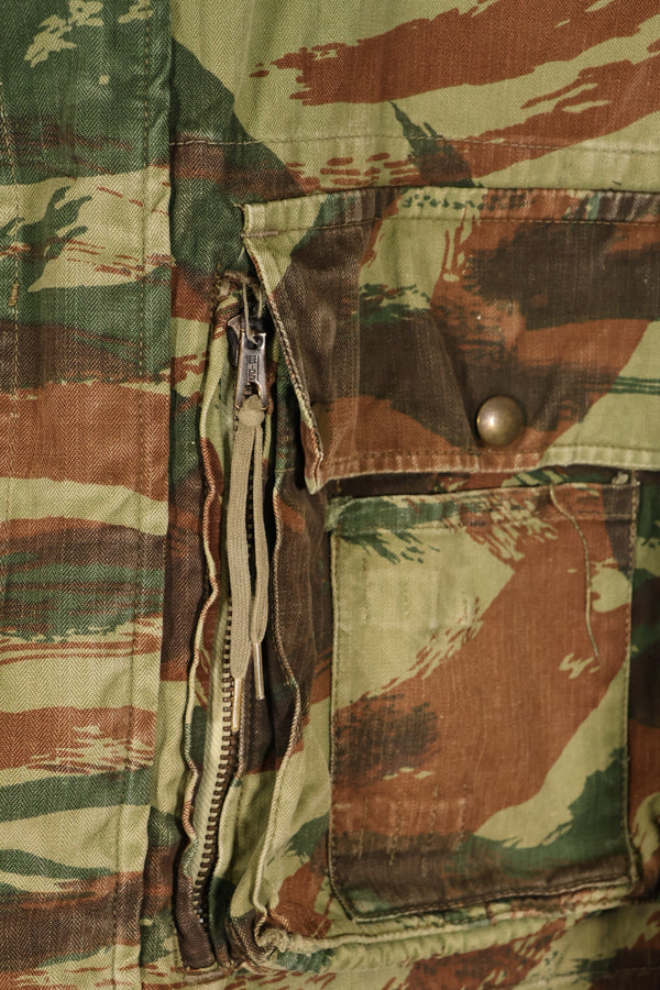 1950年代　フランス軍　空挺部隊　TAP 47/56　パターン　リザード迷彩　ジャケット　中古品