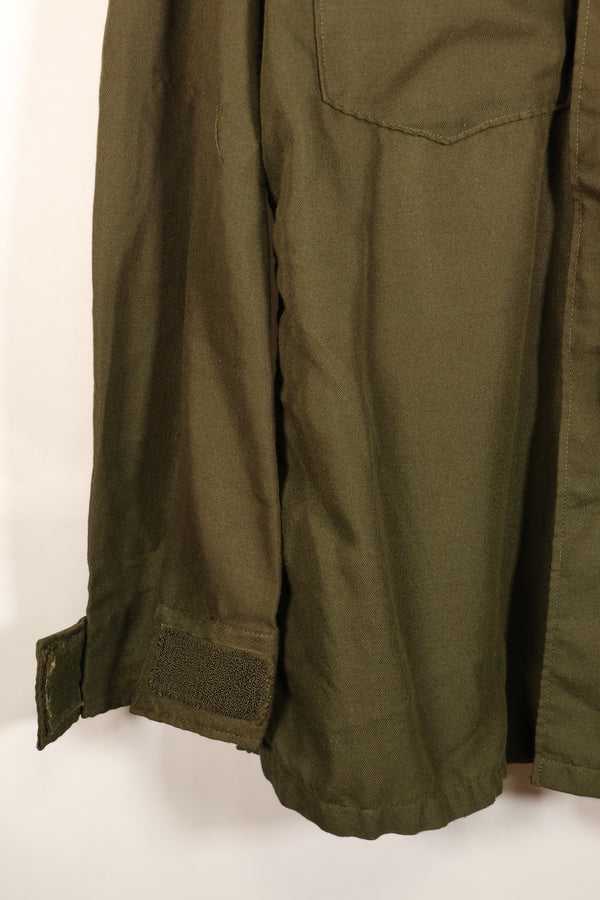 1971年契約　M-L　アメリカ陸軍　NOMEX フライヤー用難燃性ジャケット　パッチ付　中古品