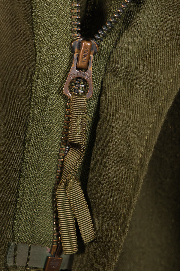 1971年契約　M-L　アメリカ陸軍　NOMEX フライヤー用難燃性ジャケット　パッチ付　中古品