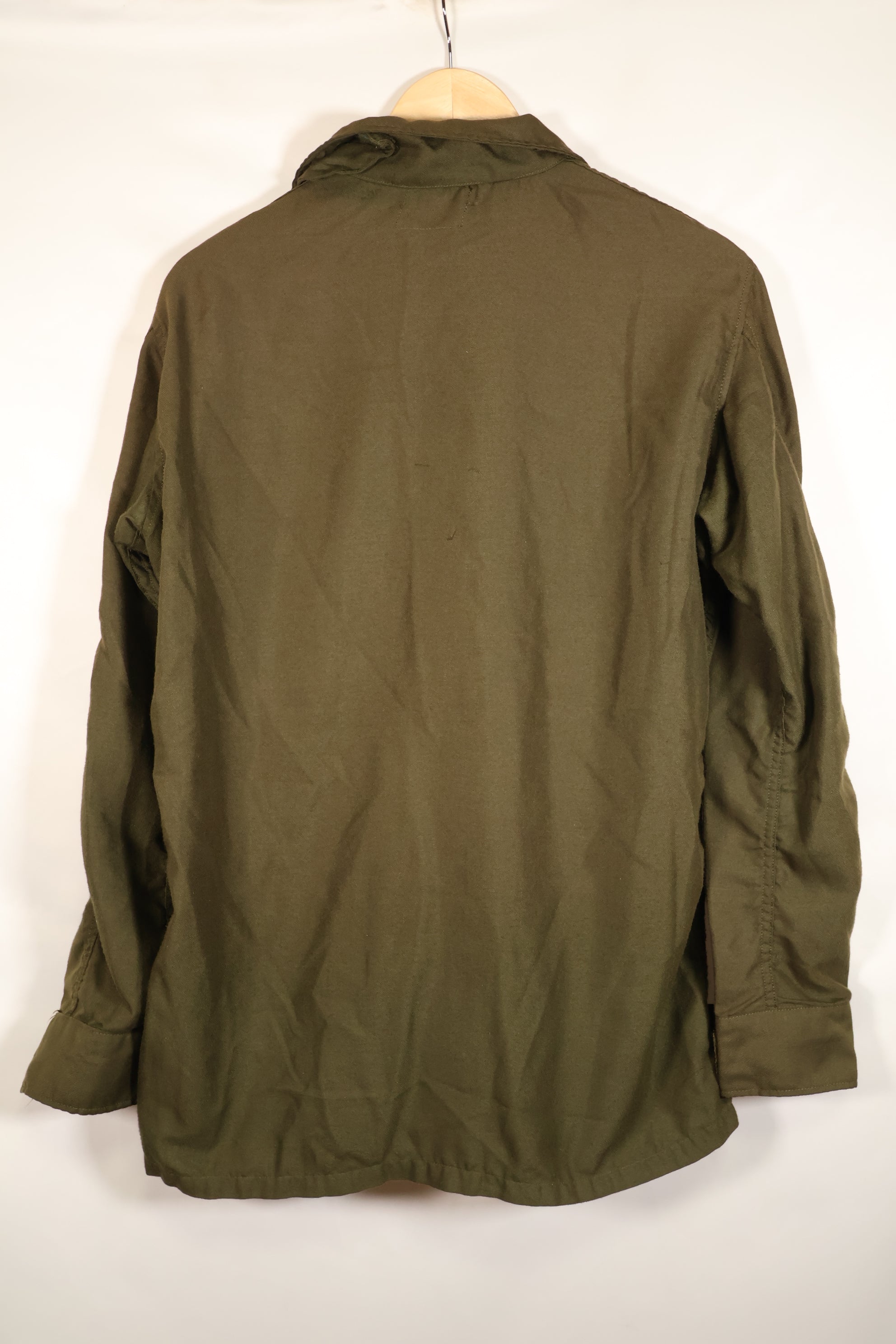 1971年契約　M-L　アメリカ陸軍　NOMEX フライヤー用難燃性ジャケット　パッチ付　中古品
