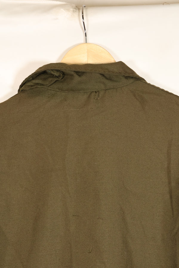1971年契約　M-L　アメリカ陸軍　NOMEX フライヤー用難燃性ジャケット　パッチ付　中古品
