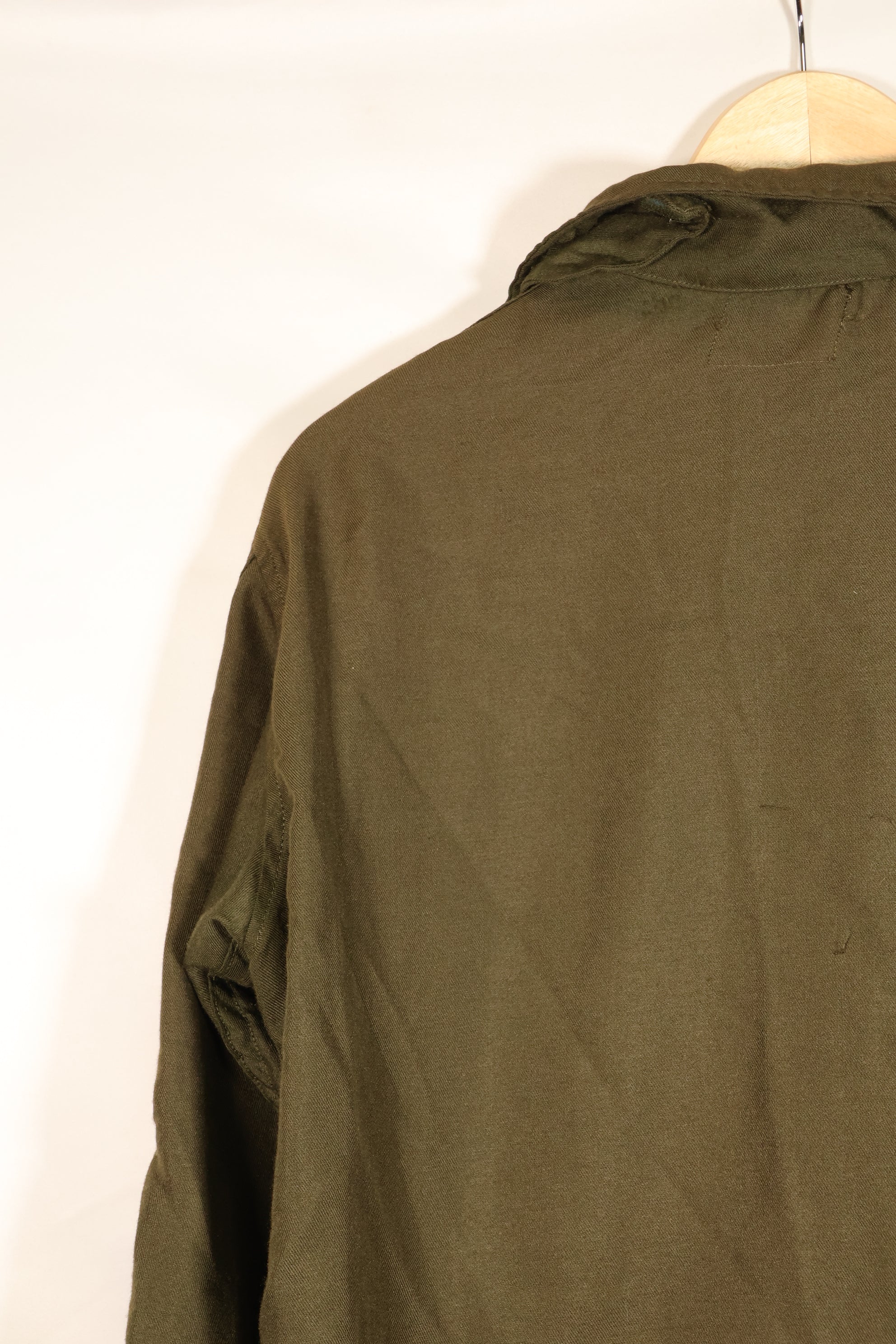 1971年契約　M-L　アメリカ陸軍　NOMEX フライヤー用難燃性ジャケット　パッチ付　中古品