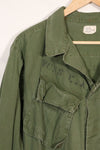 実物　L-L　1969年製　USMC　4th Model ジャングルファティーグ　ジャケット　中古品