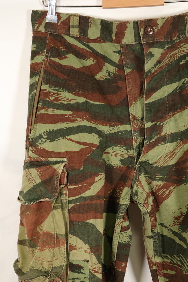 1960年代　フランス軍　リザード迷彩　パンツ　TAP 47/56パターン　中古品 B