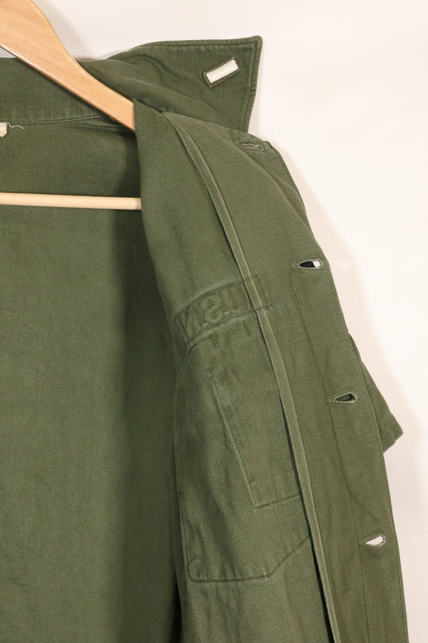 1967年契約　スヌーピーパッチ　アメリカ海軍　USN　OG-107　ユーティリティシャツ　中古品　B