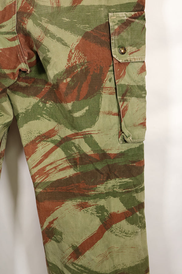 1960年代　フランス軍　リザード迷彩　パンツ　TAP 47/56パターン　中古品 C