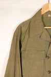 1940年代　M　試作品　アメリカ軍　陸軍　コットンポップリン製　ジャングルシャツ　中古品