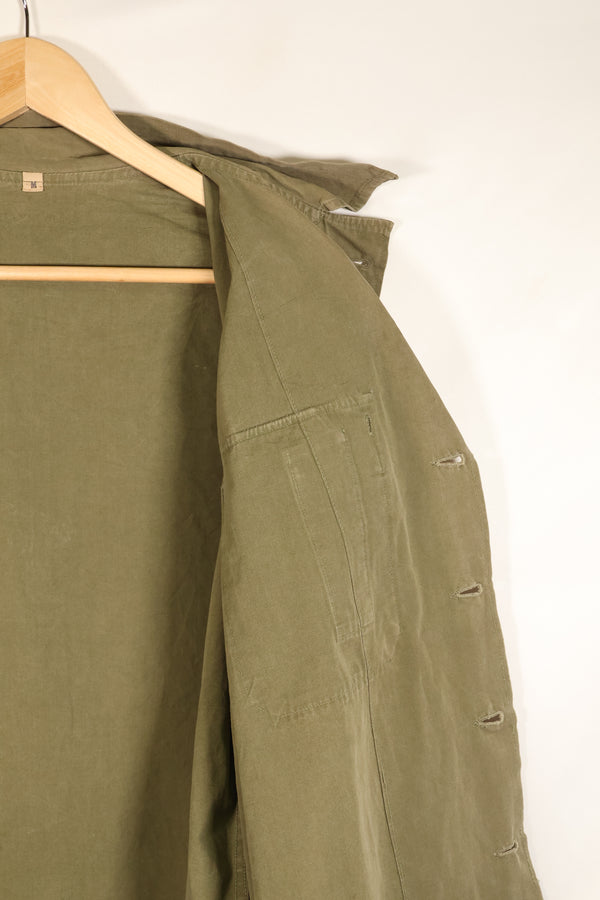 1940年代　M　試作品　アメリカ軍　陸軍　コットンポップリン製　ジャングルシャツ　中古品