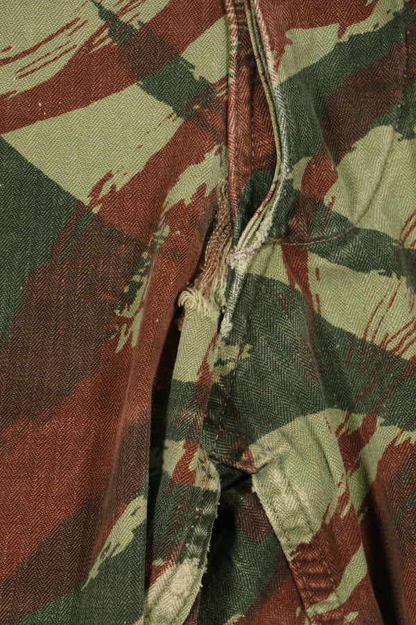 1960年代　フランス軍　リザード迷彩　パンツ　TAP 47/56パターン　中古品 D