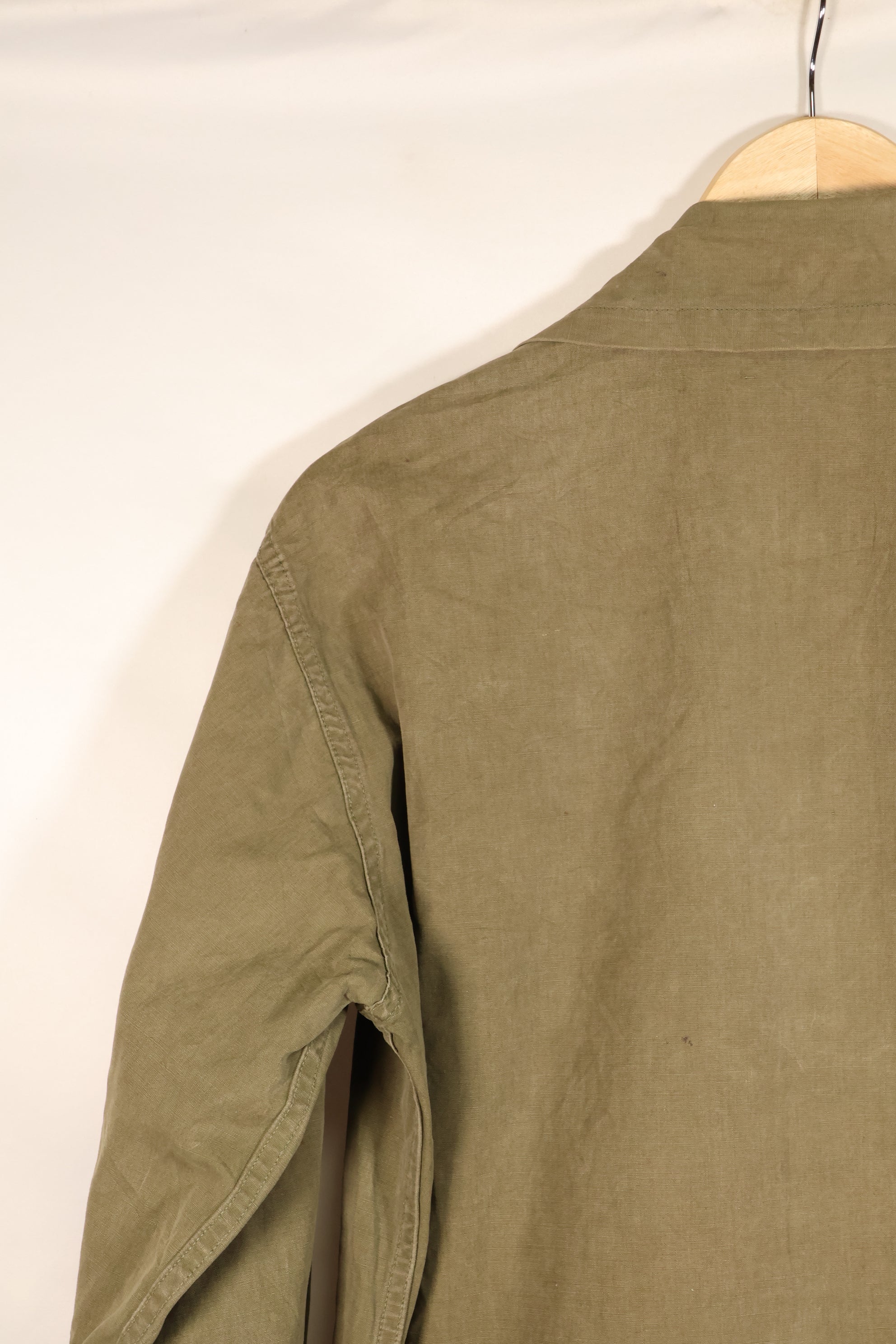 1940年代　M　試作品　アメリカ軍　陸軍　コットンポップリン製　ジャングルシャツ　中古品