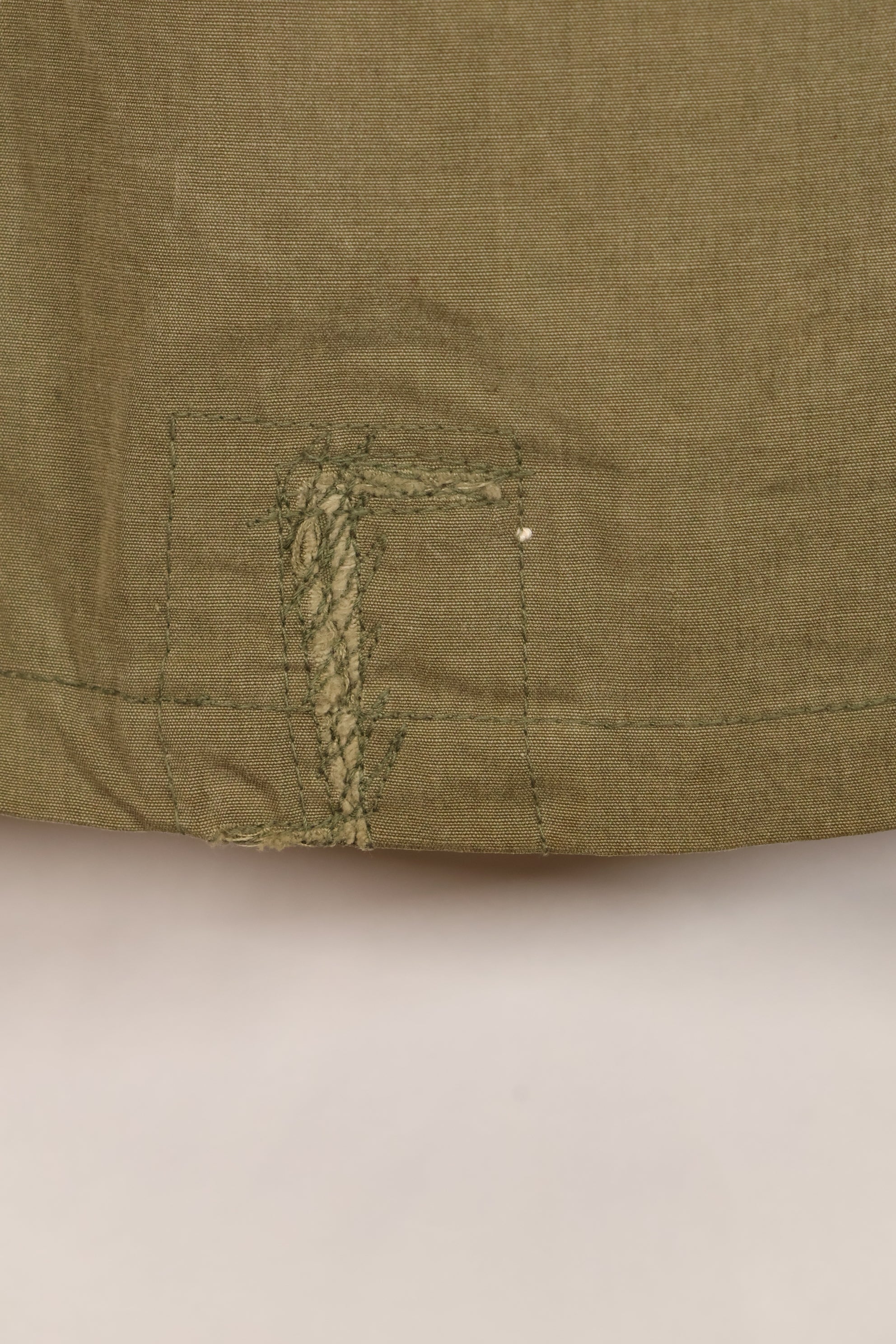 1940年代　M　試作品　アメリカ軍　陸軍　コットンポップリン製　ジャングルシャツ　中古品