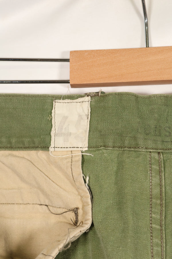 1960年代　フランス軍　リザード迷彩　パンツ　TAP 47/56パターン　中古品 D