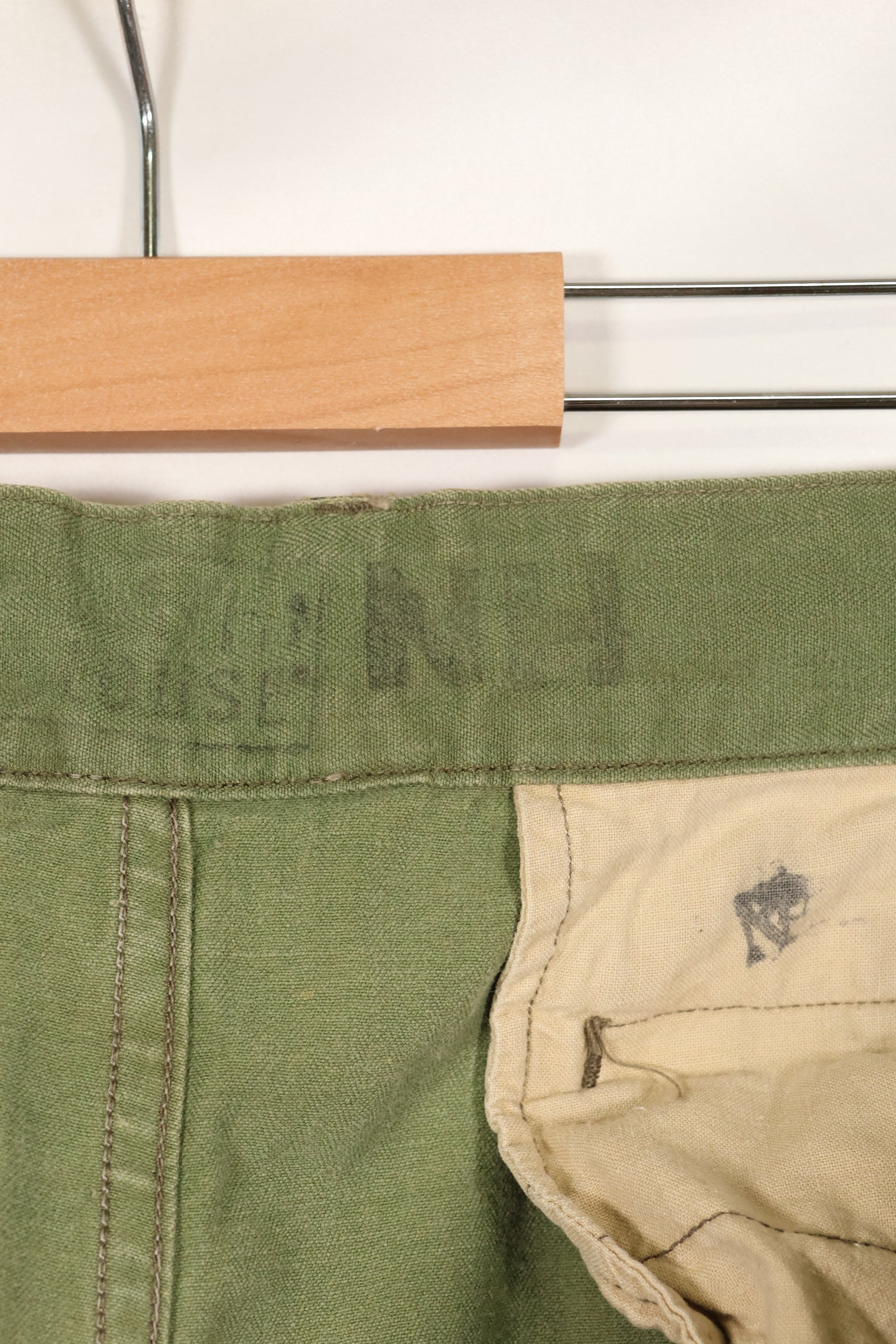 1960年代　フランス軍　リザード迷彩　パンツ　TAP 47/56パターン　中古品 D