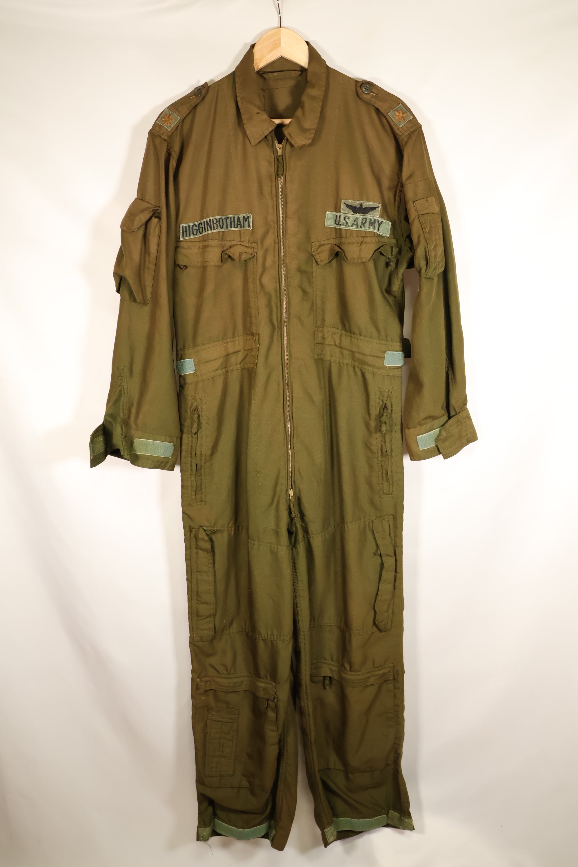 1960年代後半　テストサンプル品　アメリカ軍　Nomex 素材　フライトスーツ　パッチ付　中古品